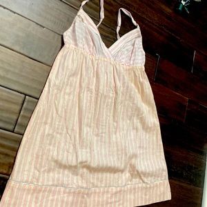 Victoria Secret Pink strip night gown